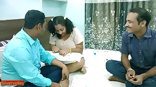 Indian pervert husband allow stepbrother have sexual intercourse his hot wife infront of him&excl;&excl; Hindi hot sex